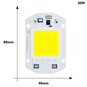 COB LED Chip 220V 50W 20W 30W 10W 3W 5W 7W 9W Y27 Y32 Bead COB Chip Led Lamp Bulb Not Need Driver DIY For Spotlight Floodlight