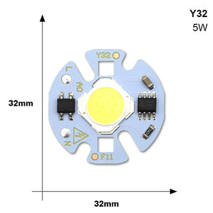 COB LED Chip 220V 50W 20W 30W 10W 3W 5W 7W 9W Y27 Y32 Bead COB Chip Led Lamp Bulb Not Need Driver DIY For Spotlight Floodlight