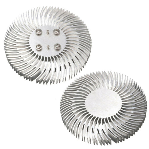 Round LED Heatsink Radiator Aluminum 10W Heat Sink Radiator for Household Lamp Radiator Replaceable