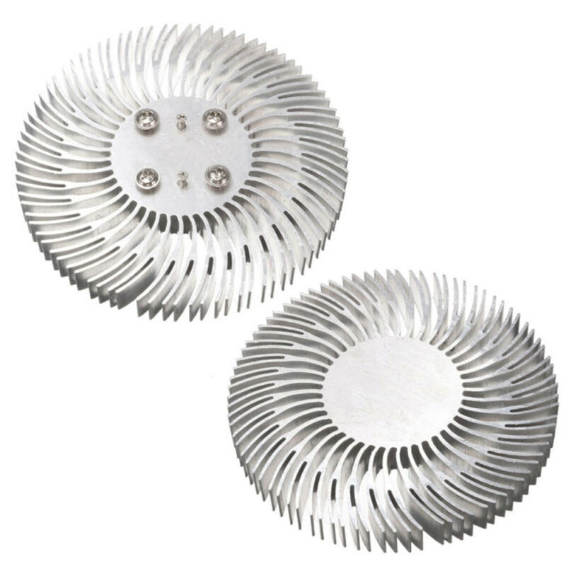 Round LED Heatsink Radiator Aluminum 10W Heat Sink Radiator for Household Lamp Radiator Replaceable